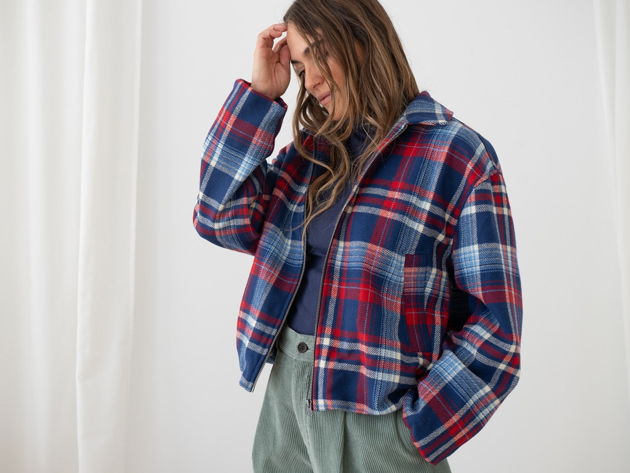 TWOTHIRDS Jacke Farout Checks für Damen