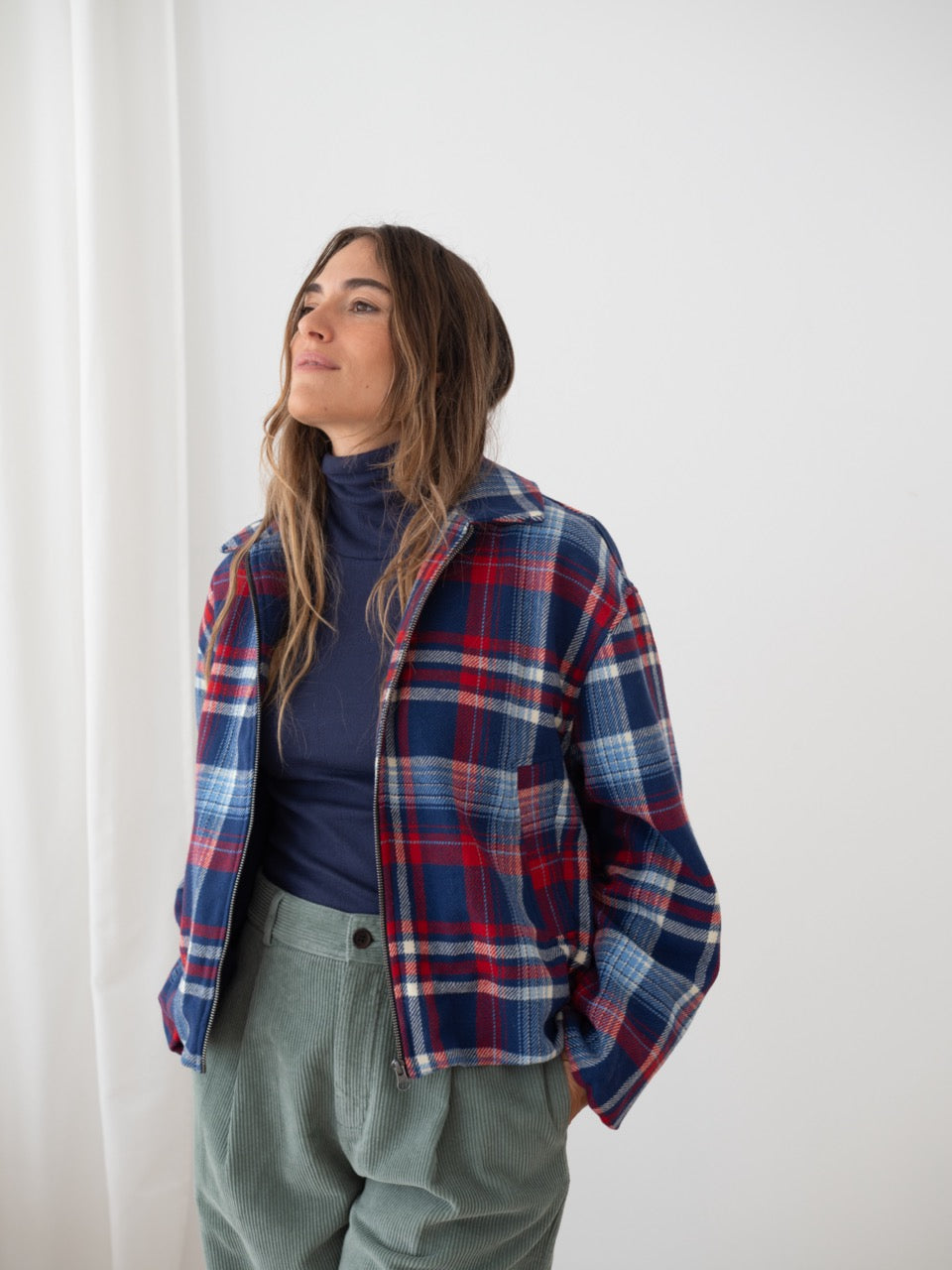 TWOTHIRDS Jacke Farout Checks für Damen