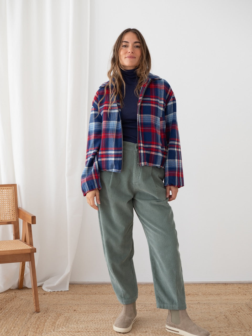 TWOTHIRDS Jacke Farout Checks für Damen
