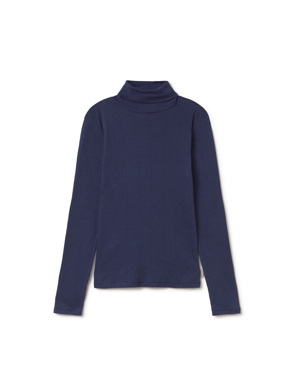 TWOTHIRDS Rollkragen Top Grabow Whales Naval Blue für Damen