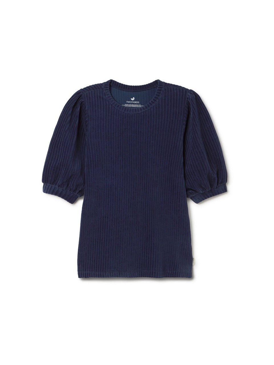 TWOTHIRDS Velours Top Horst Naval Blue für Damen