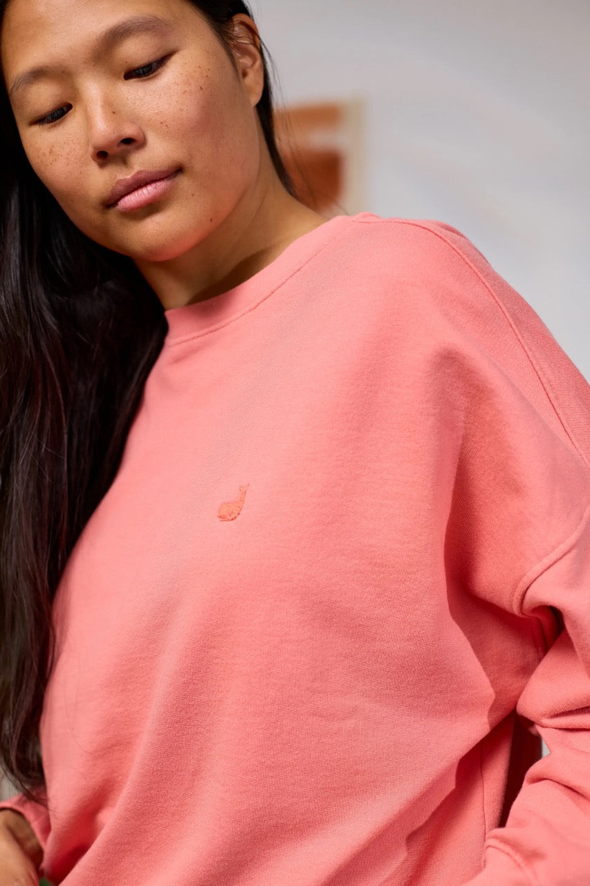 Sweatshirt Niza pink aus Bio-Baumwolle von Twothirds