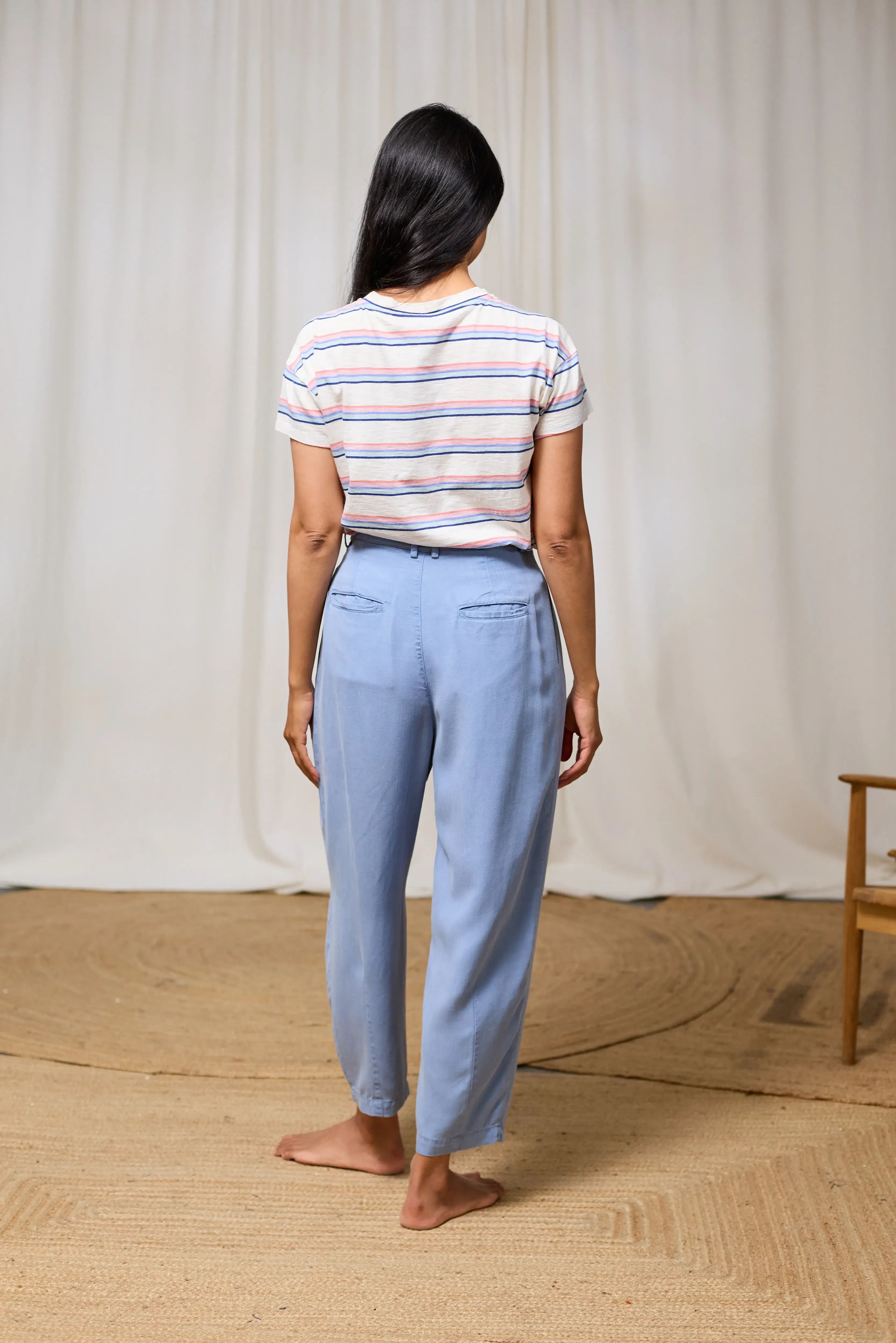 TWOTHIRDS T-Shirt Tarida Multicolour Stripes für Damen