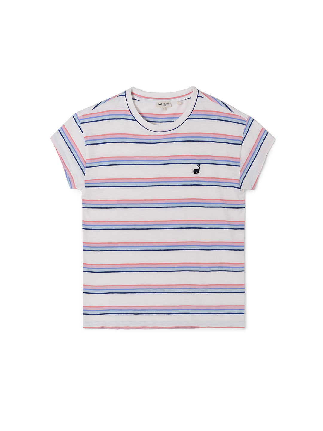 TWOTHIRDS T-Shirt Tarida Multicolour Stripes für Damen