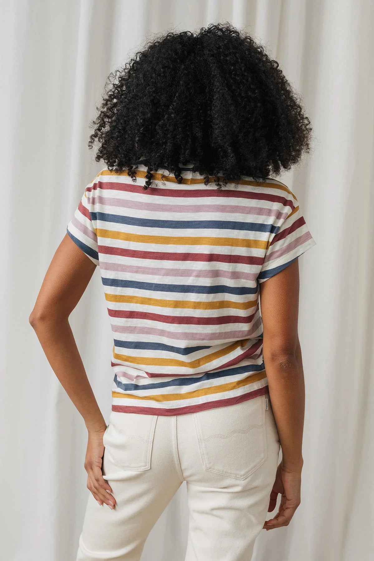 TWOTHIRDS T-Shirt Arena Stripes für Damen