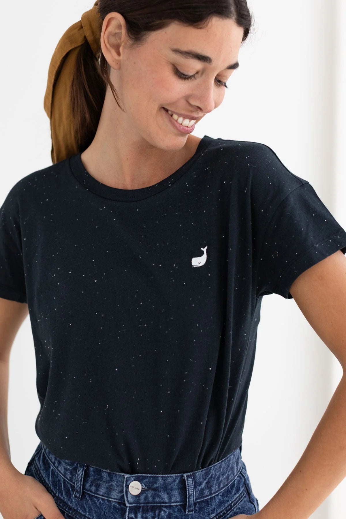 TWOTHIRDS T-Shirt Sepanggar black für Damen