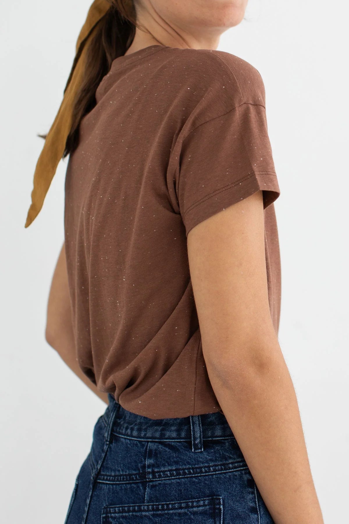TWOTHIRDS T-Shirt Sepanggar Brown für Damen