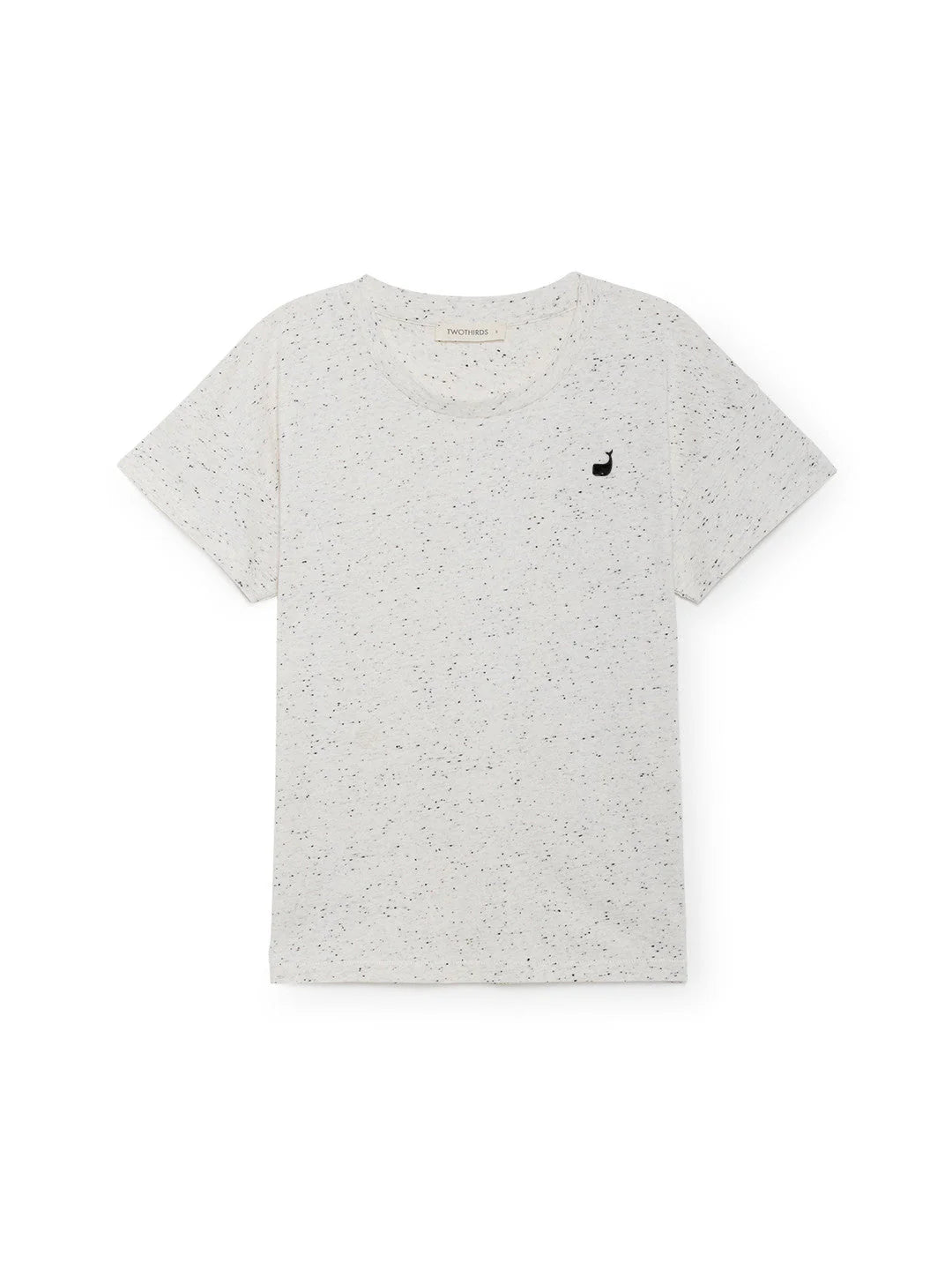TWOTHIRDS T-Shirt Sepanggar White Neps für Damen