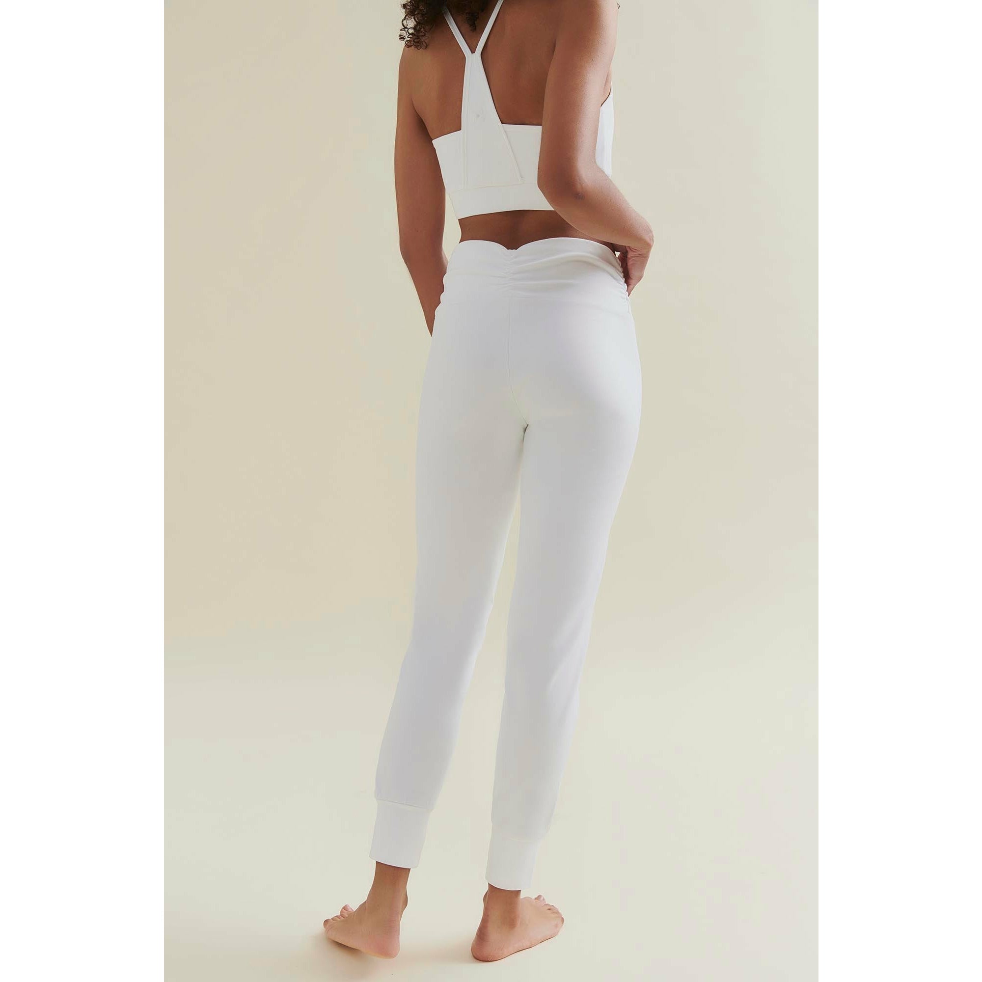 Fresher Cropped Tank - Diamond White