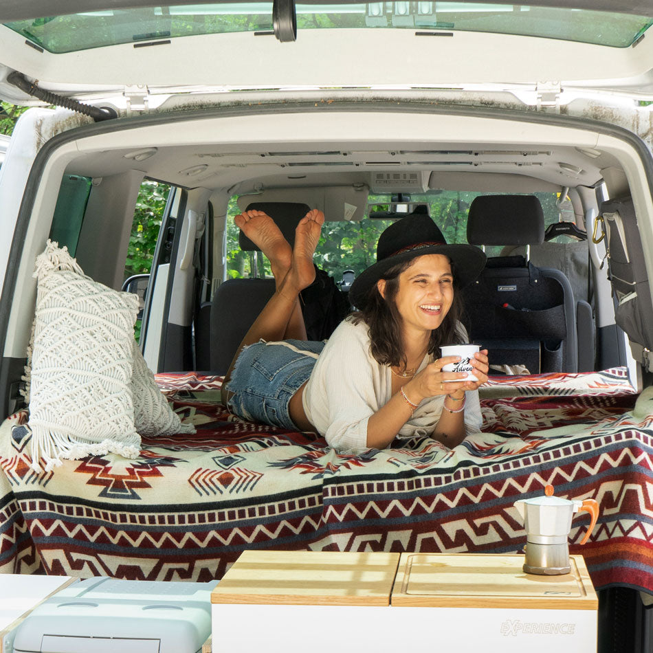 ETHNO Kingsize Decke Esmeraldas Earth