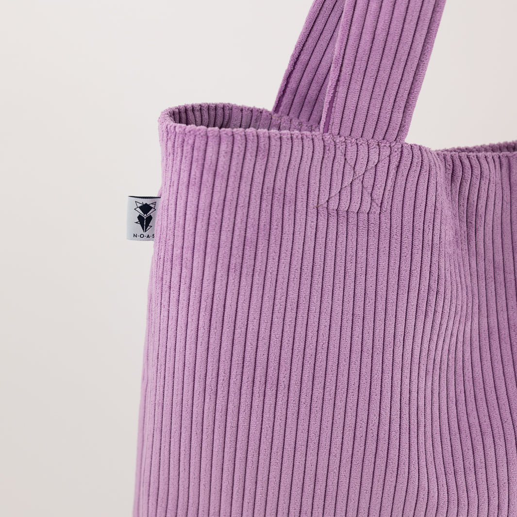 Cord Shopper Lilac - vegan und handgefertigt in Berlin | NOAS