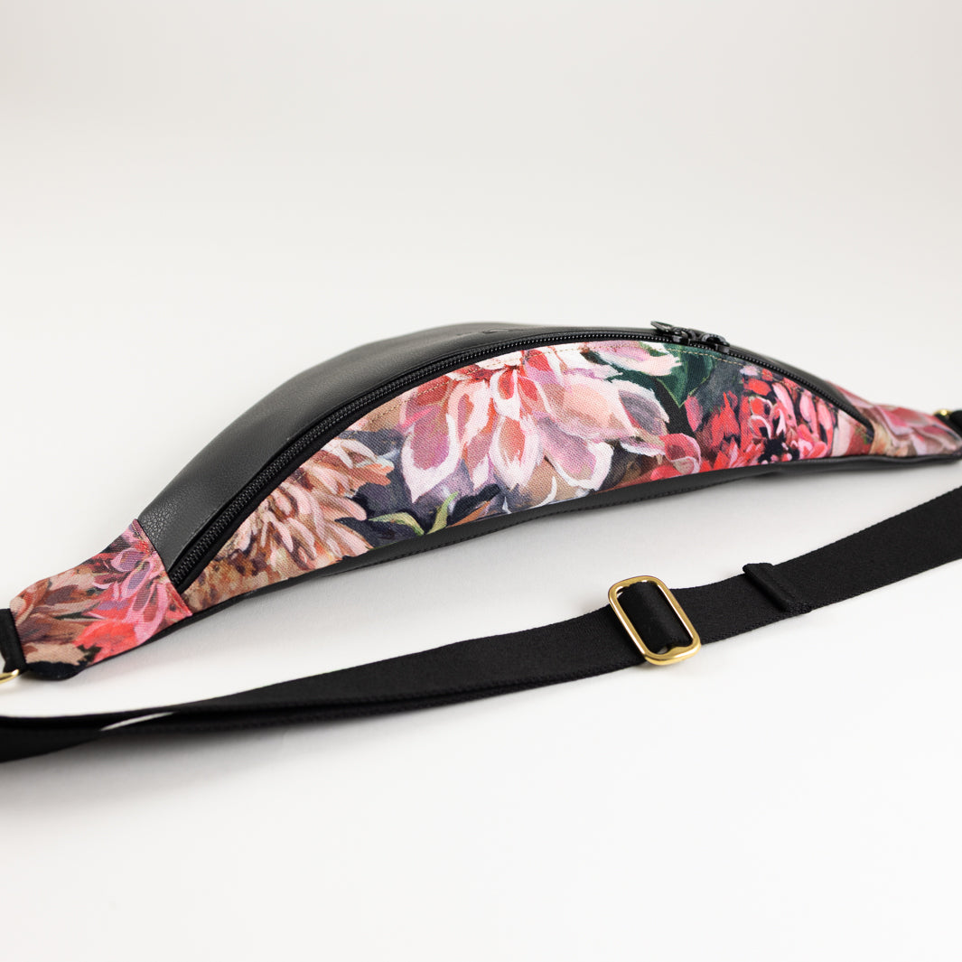 Bauchtasche Spring Blossom Size L - vegan und handgefertigt in Berlin | NOAS