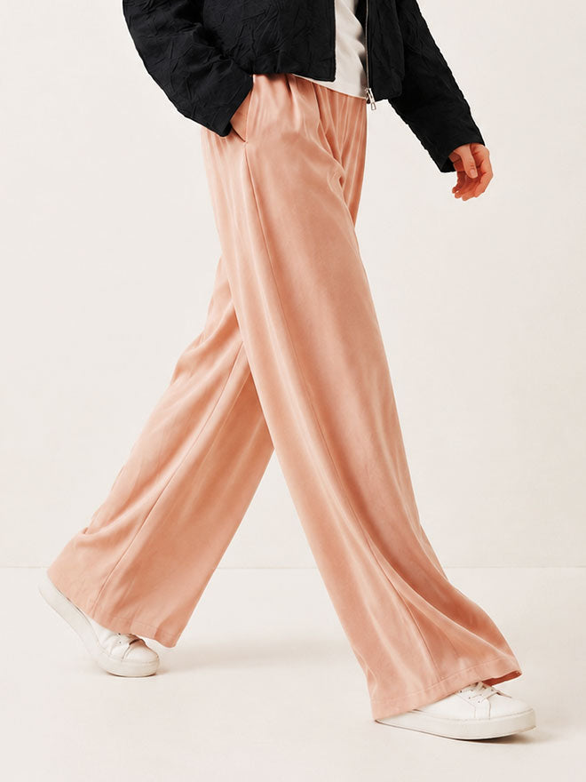 FENJA Hose – Wide Leg-Pant in Blush