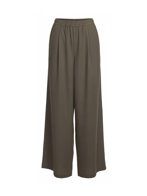 FENJA Hose – Wide Leg-Pant in Burnt Olive