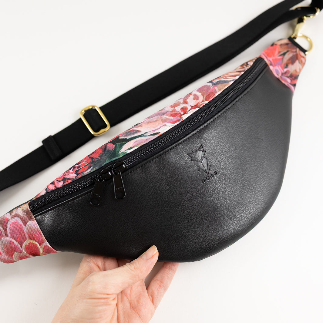 Bauchtasche Spring Blossom Size L - vegan und handgefertigt in Berlin | NOAS
