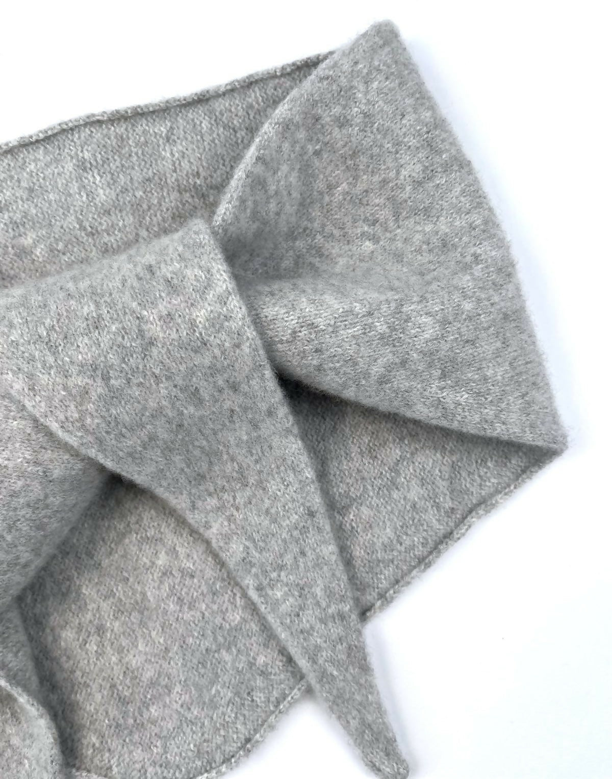 Dreieckstuch SIMPLE Flanella Grey Melange