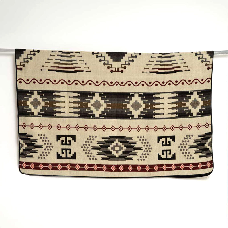 ETHNO Kingsize Decke Red