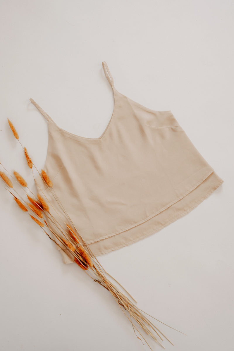 Top EMMA aus TENCEL™ Beige