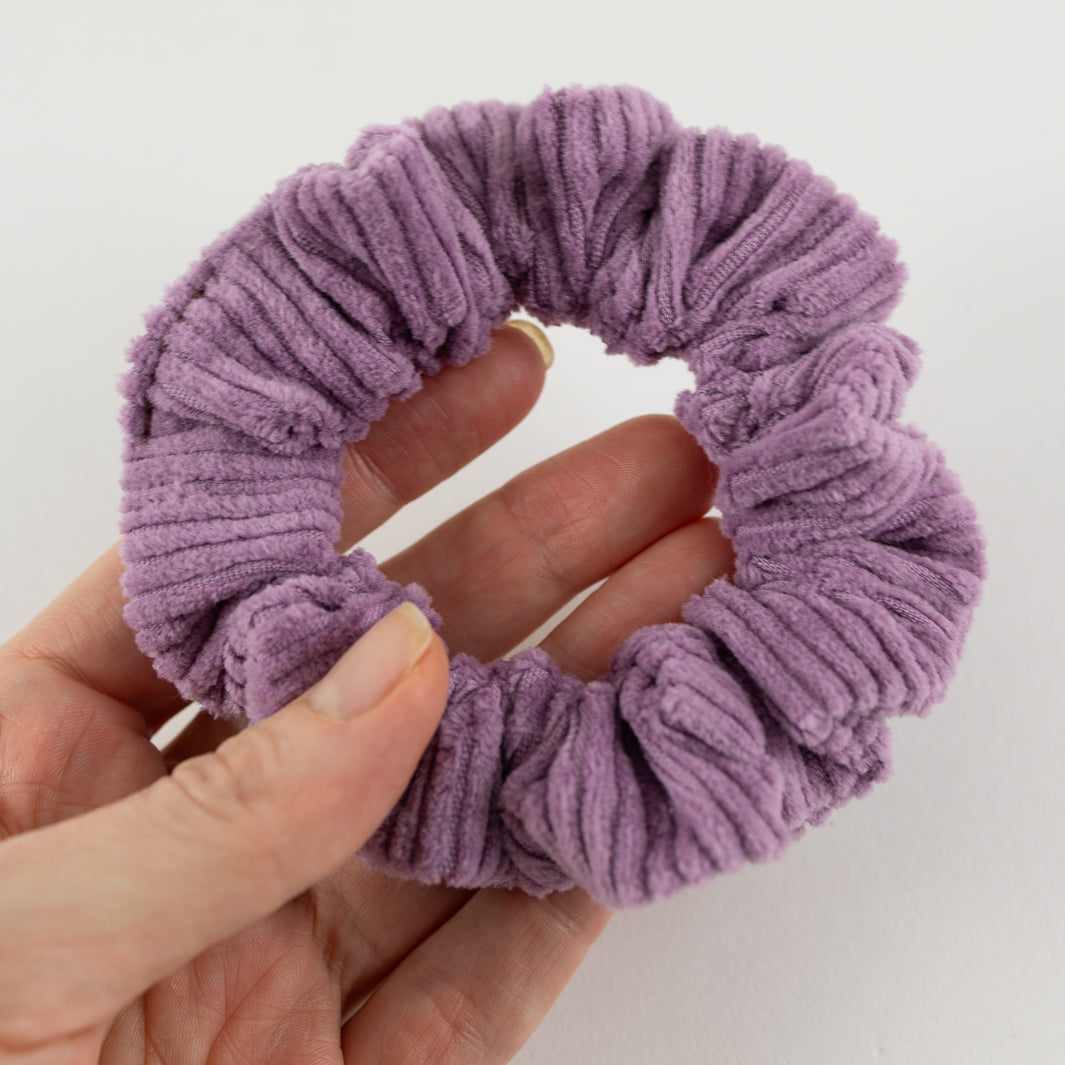 Mini Scrunchie Cord Lilac - vegan und handgefertigt in Berlin | NOAS