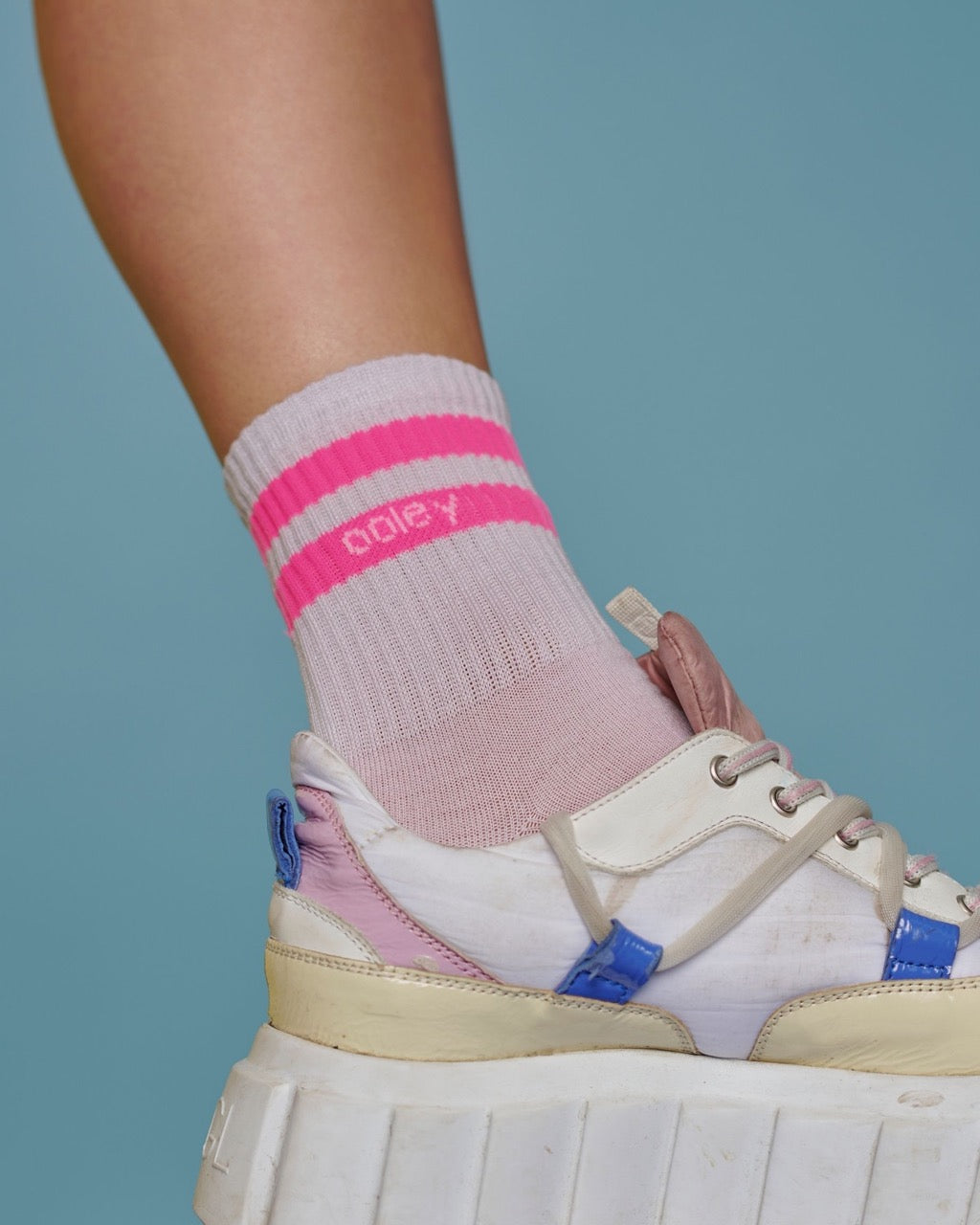 Ooley Socken Streetmood Light NEON Pink