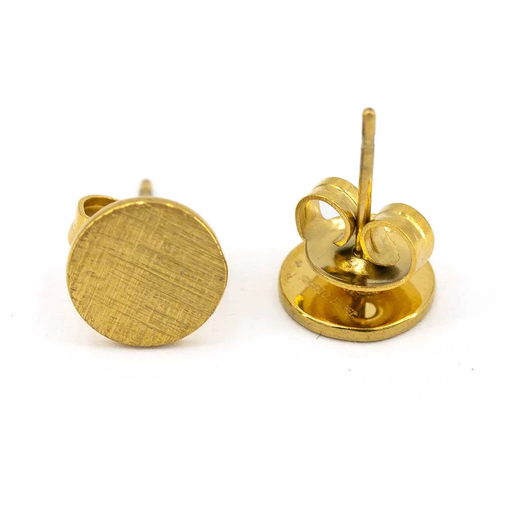 Pura Ohrring 08 vergoldet aus Edelstahl – Sergio Engel