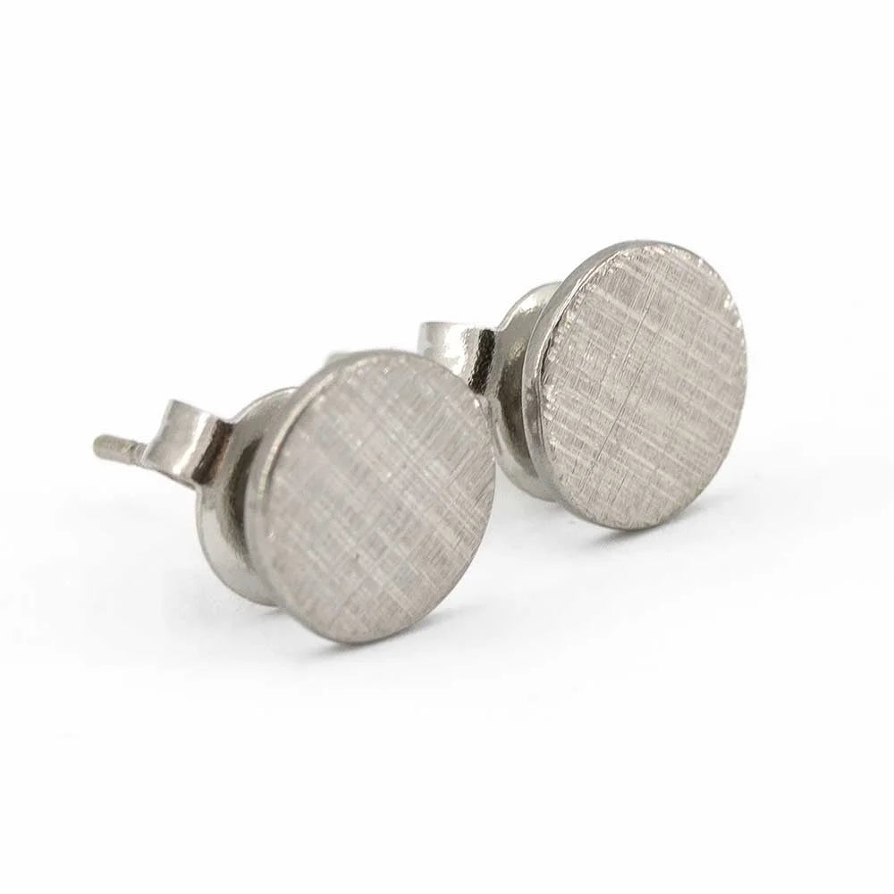 Pura Ohrring 8mm gebürstet