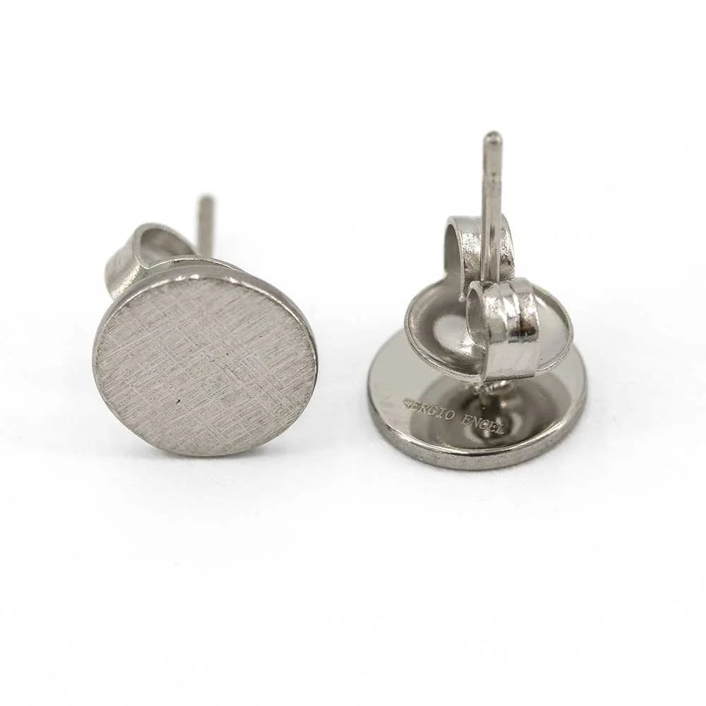 Pura Ohrring 08 8 mm aus Edelstahl – Sergio Engel