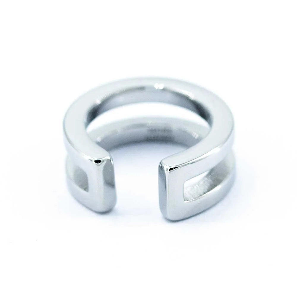 Sergio Engel Earcuff Doppel Ring (gold und silber aus Edelstahl)