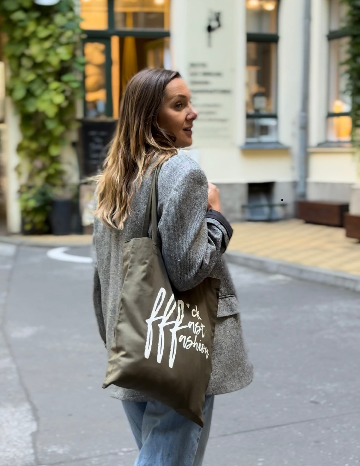 Statement Bag F*ck Fast Fashion