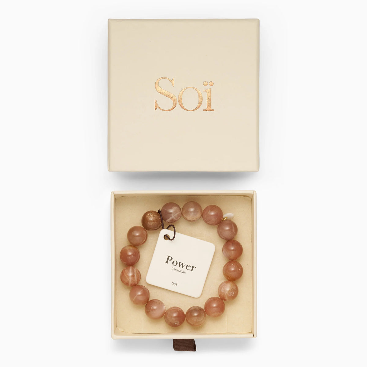 Armband für Damen Chunky Sonnenstein "Power" - Symbol für Kraft | Soï simply love it.- simply love it.