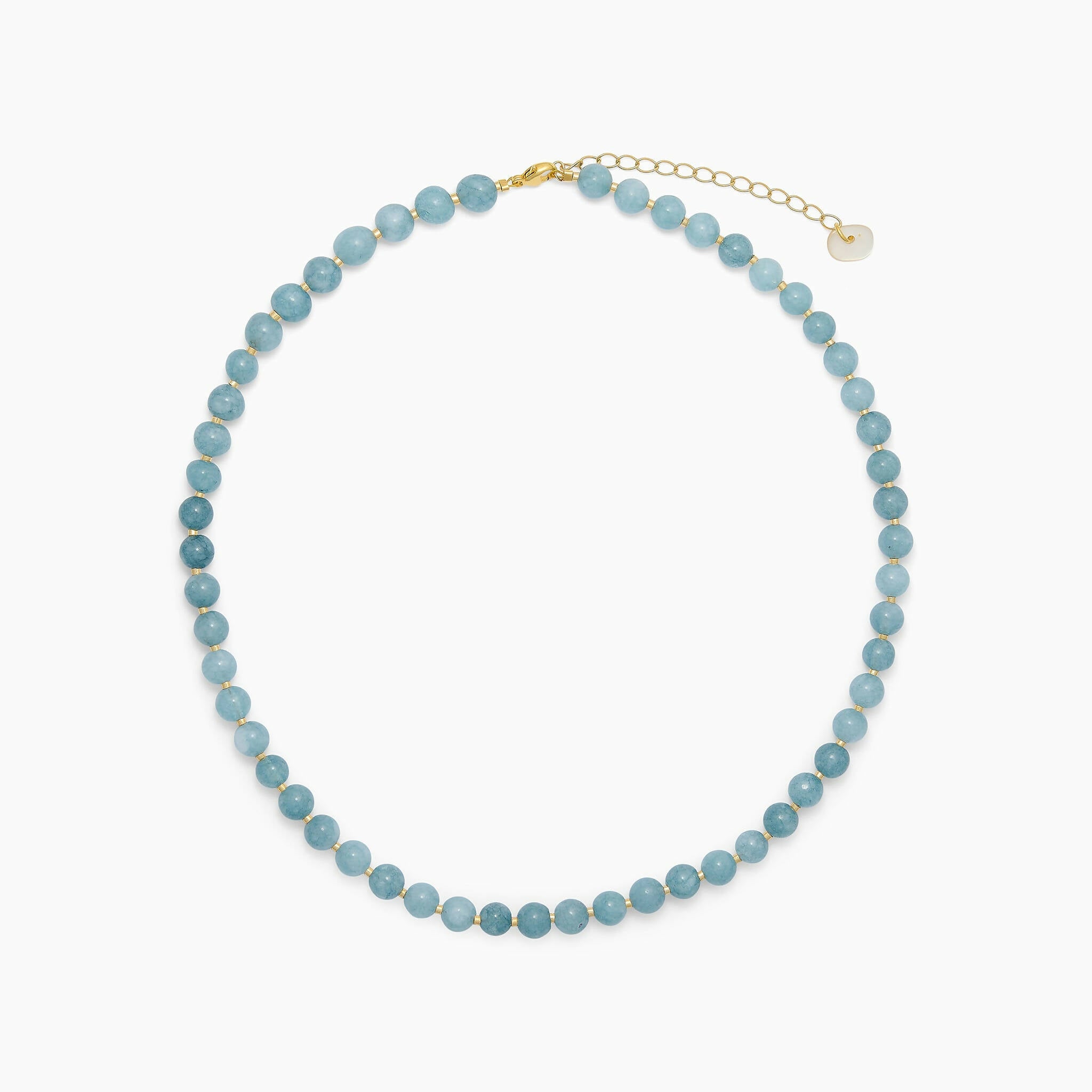 Aquamarin Kette blau von Soi