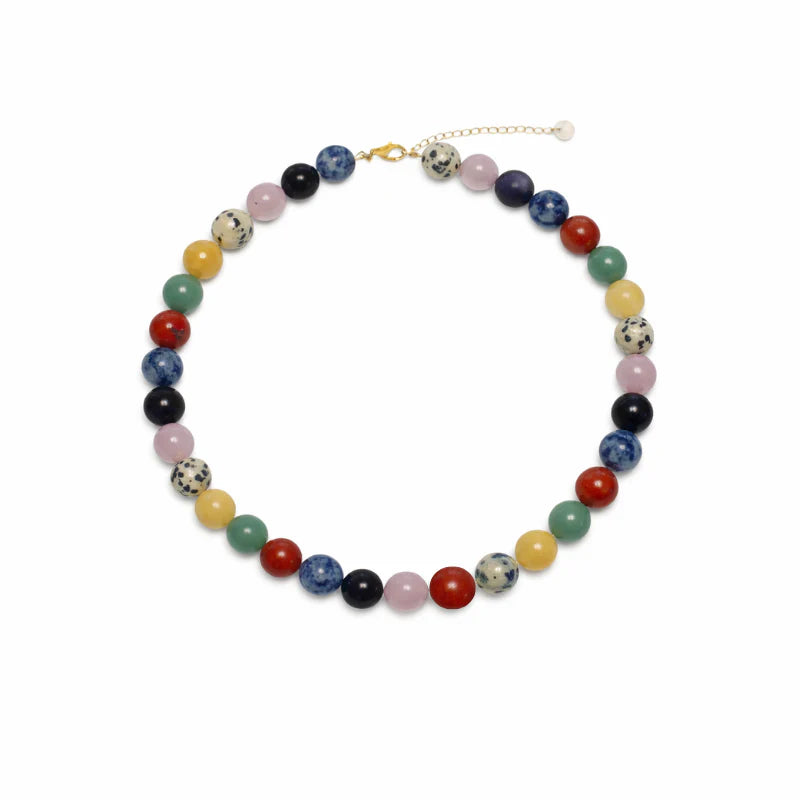Kette für Damen Chunky Edelstein Palette "Creativity" – Symbol für Kreativität | Soï