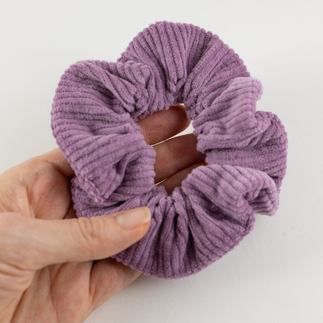 Scrunchie Cord Lilac - vegan und handgefertigt in Berlin | NOAS