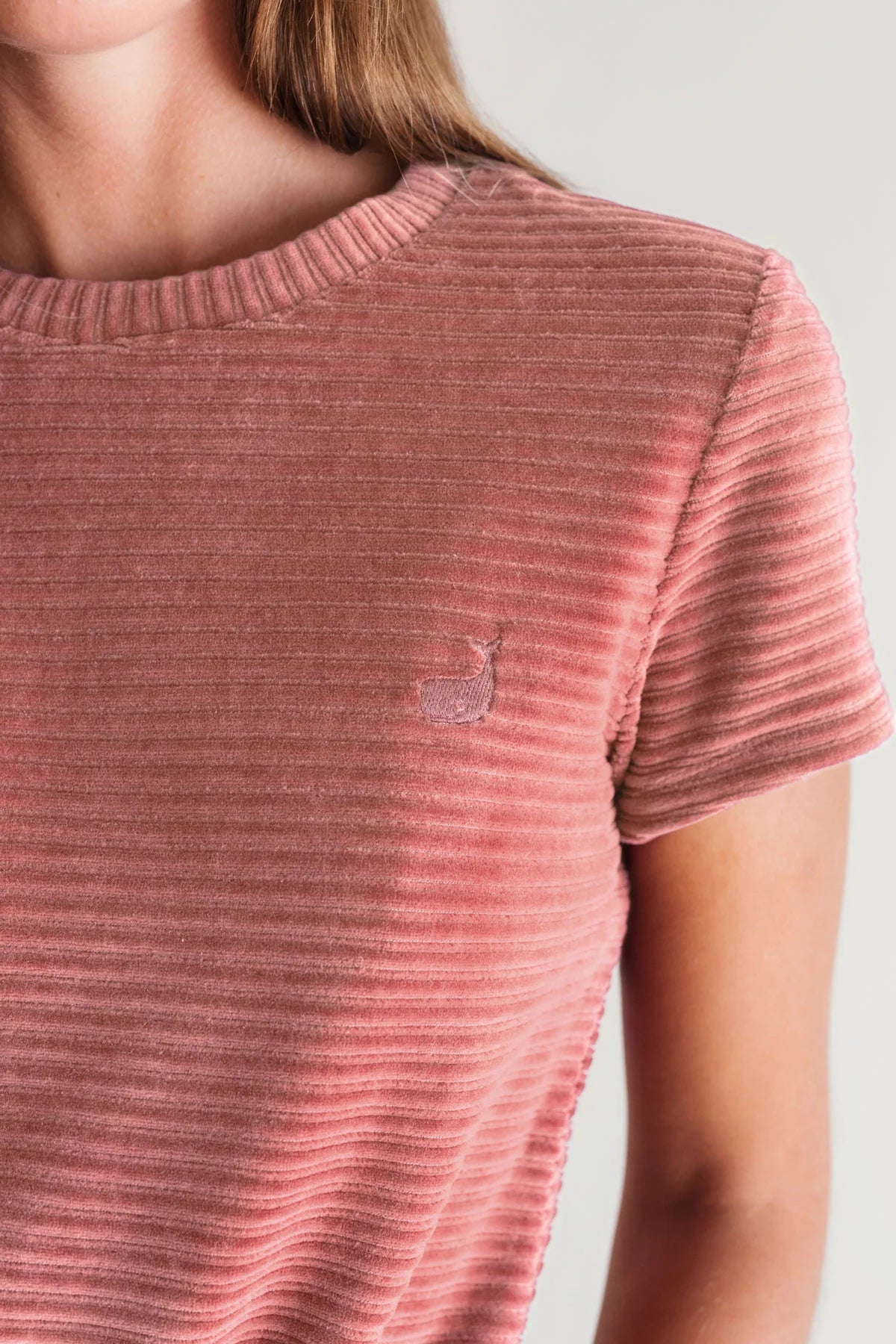 Damen Nicki Shirt dusty pink Twothirds Detail