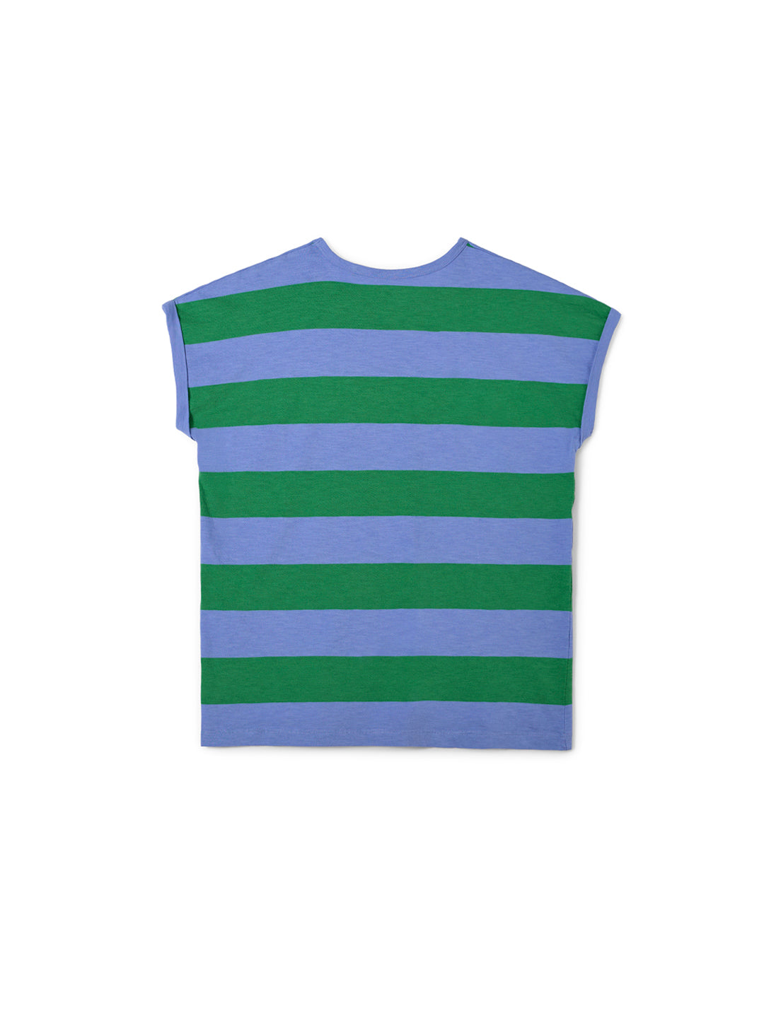 TWOTHIRDS T-Shirt Santandria Bicolour Green