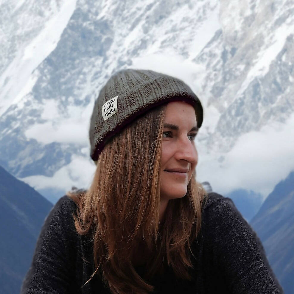 Mütze aus Bananenfasern